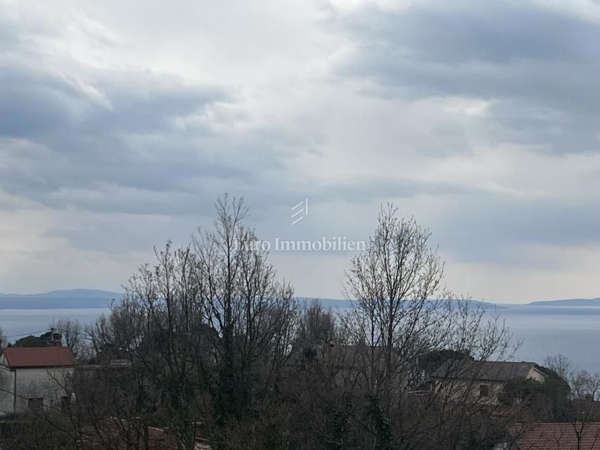 Dintorni di Abbazia, Bregi, terreno edificabile con vista mare
