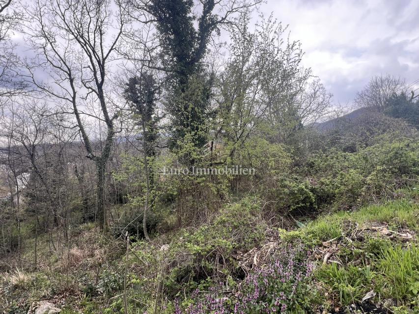 Dintorni di Abbazia, Bregi, terreno edificabile con vista mare