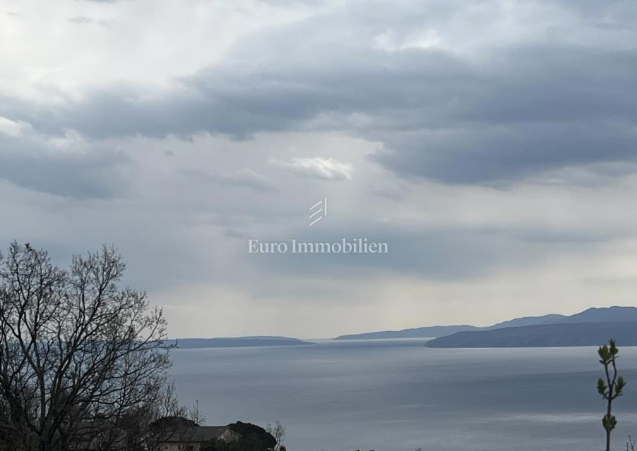 Dintorni di Abbazia, Bregi, terreno edificabile con vista mare