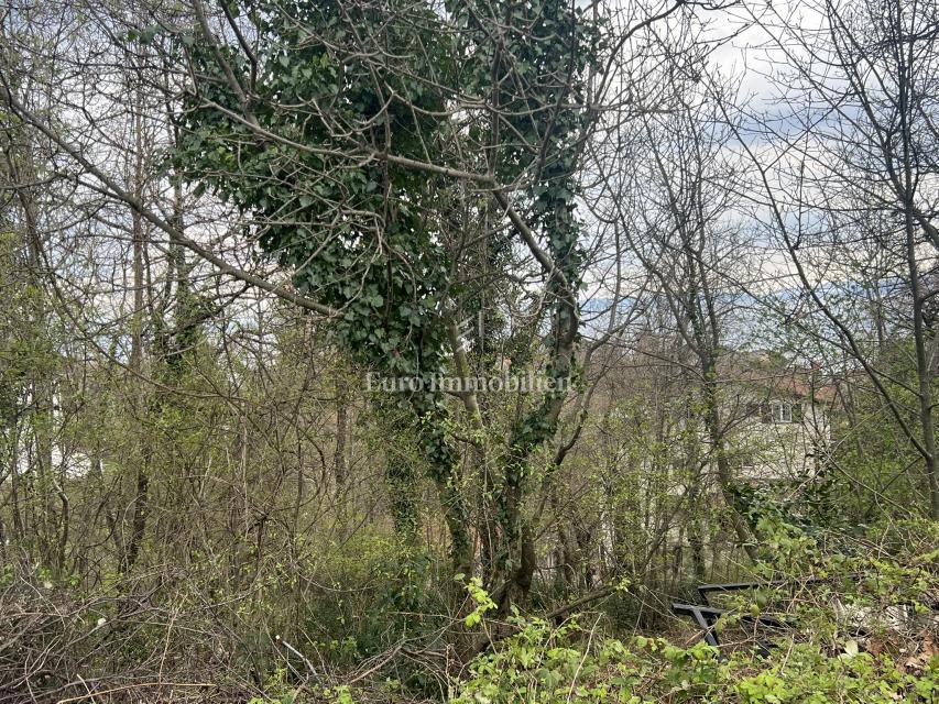 Dintorni di Abbazia, Bregi, terreno edificabile con vista mare