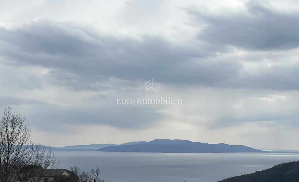 Dintorni di Abbazia, Bregi, terreno edificabile con vista mare