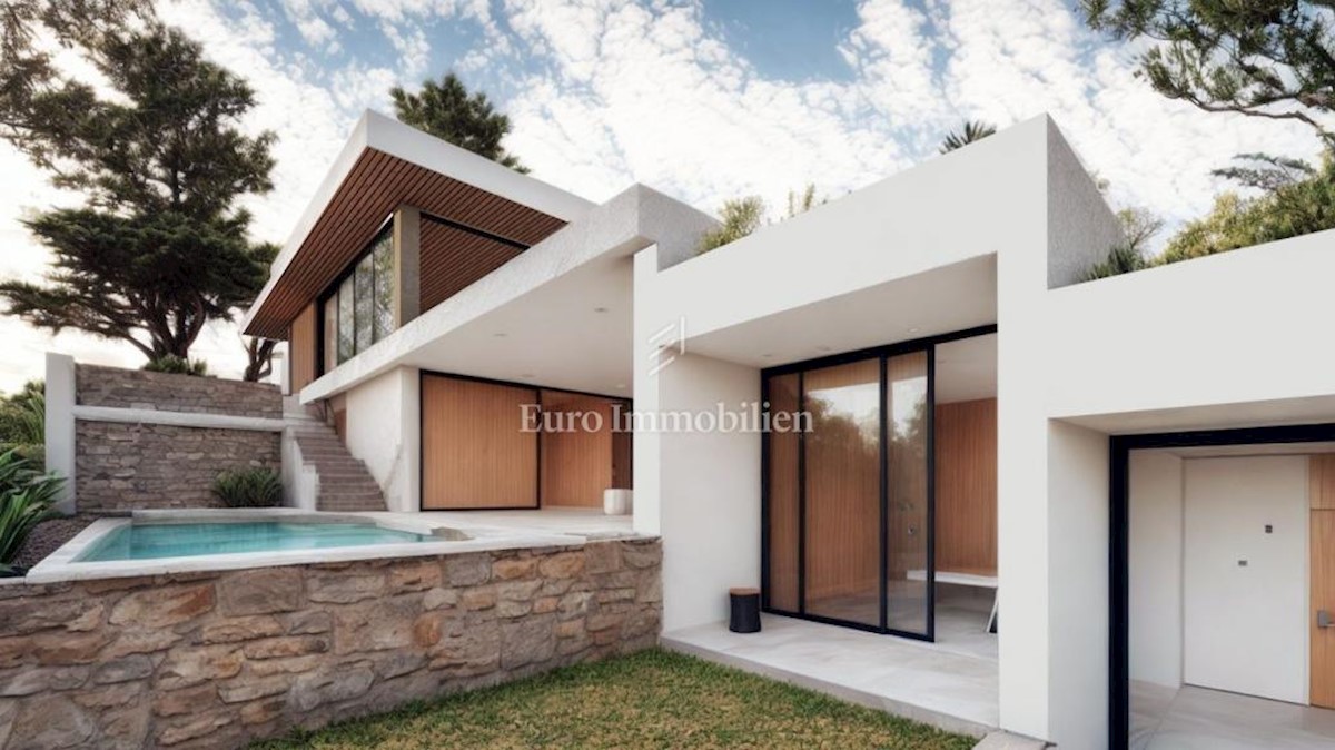 Land on the edge of the construction zone with a view of nature