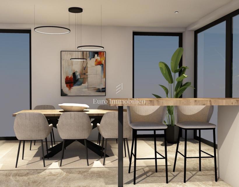 Luxurious apartment, new building, city of Krk