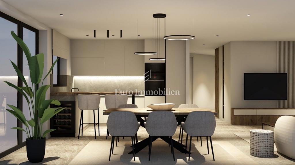 Luxurious apartment, new building, city of Krk