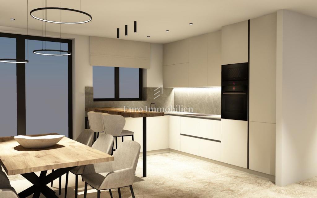 Luxurious apartment, new building, city of Krk