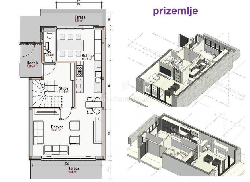 Attraente terreno edificabile vicino alla spiaggia - Pirovac