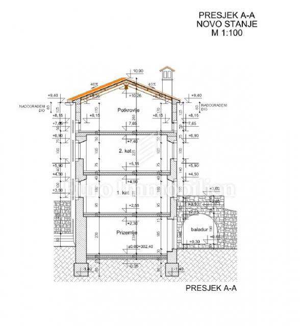 Labin - casa nel centro storico della città