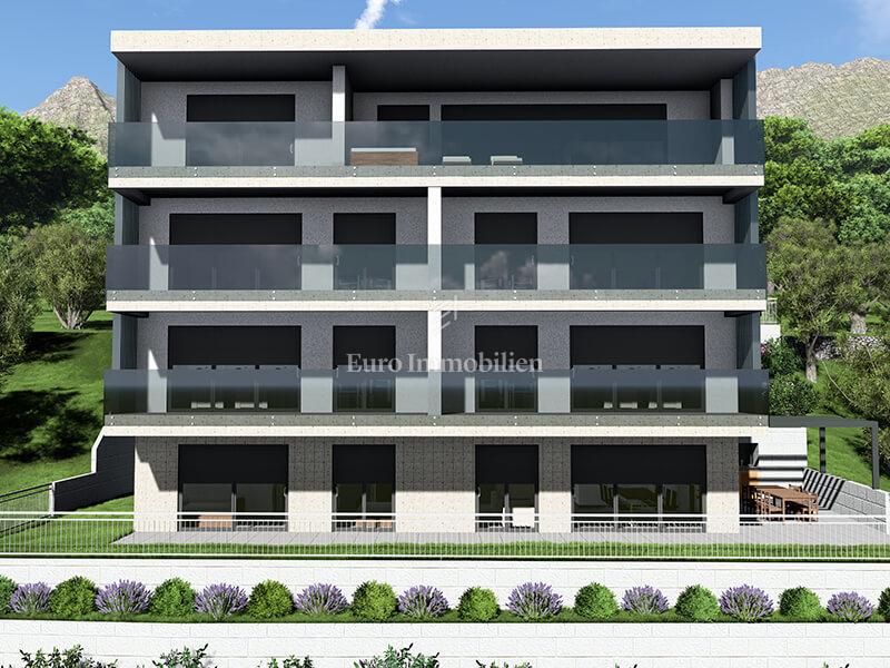 Penthouse di lusso con vista sul mare aperto - nuova costruzione nel centro di Makarska