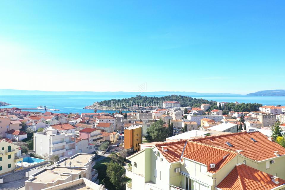 Penthouse di lusso con vista sul mare aperto - nuova costruzione nel centro di Makarska