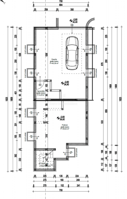 Nuova costruzione Malinska- moderna casa bifamiliare 