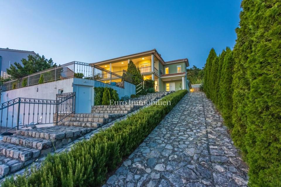 Crikvenica - villa con vista sul mare aperto