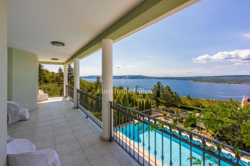 Crikvenica - villa con vista sul mare aperto