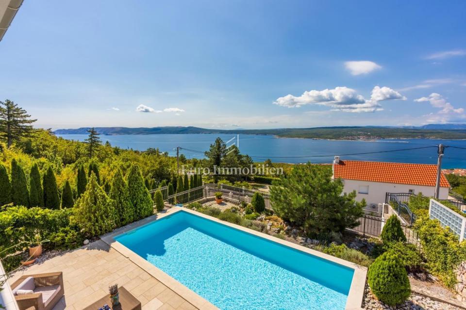 Crikvenica - villa con vista sul mare aperto