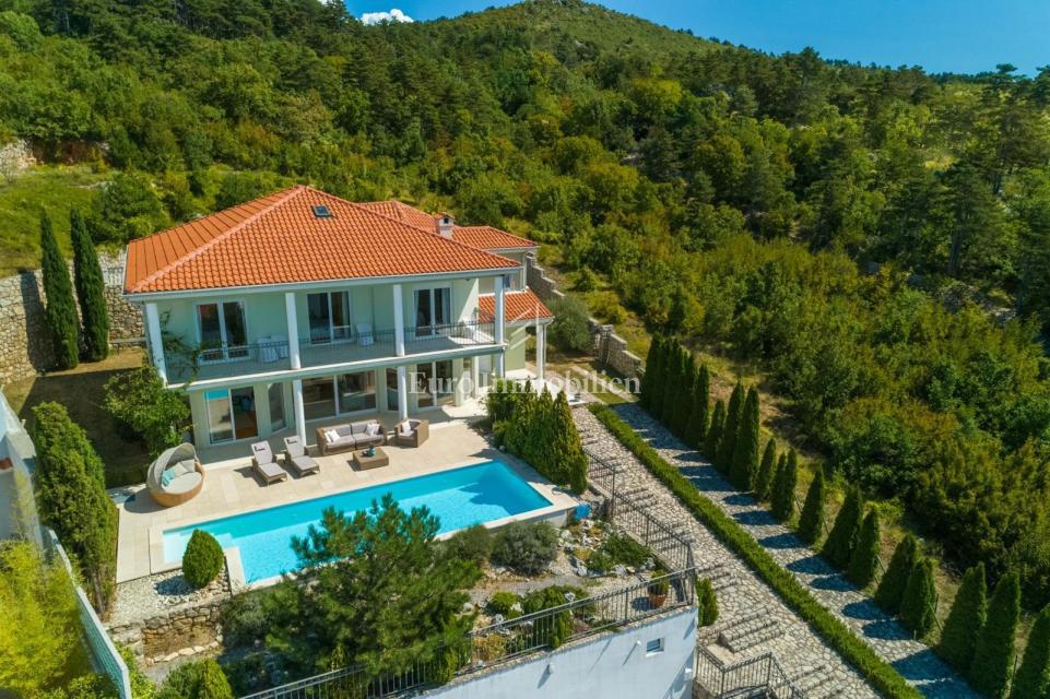 Crikvenica - villa con vista sul mare aperto