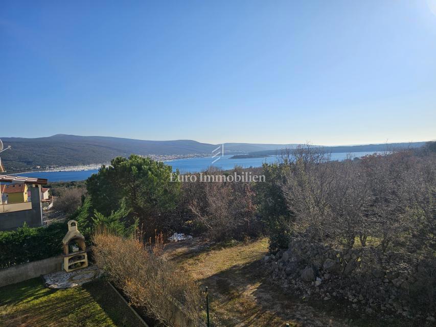 Isola di Krk - appartamento con vista sul mare aperto