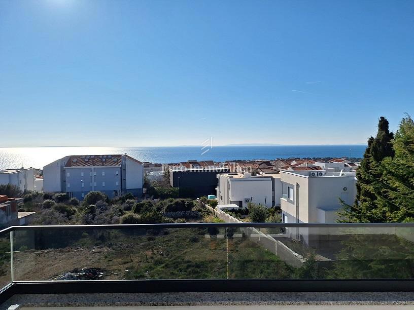 Novalja - appartamento con vista panoramica sul mare