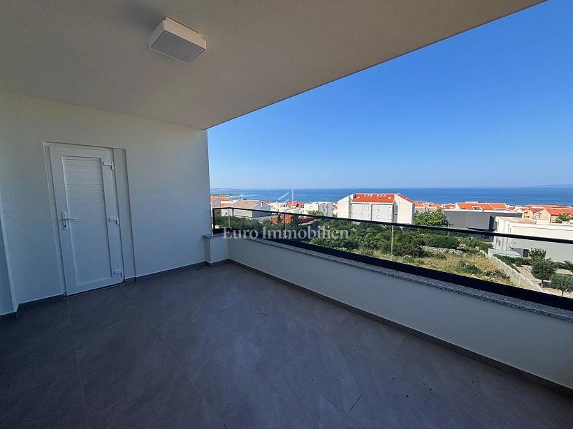 Novalja – appartamento con vista panoramica al primo piano