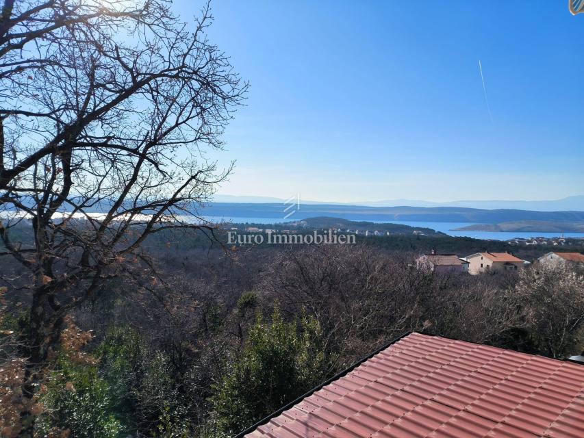 Jadranovo - appartamento con vista su Krk e tutta la Riviera