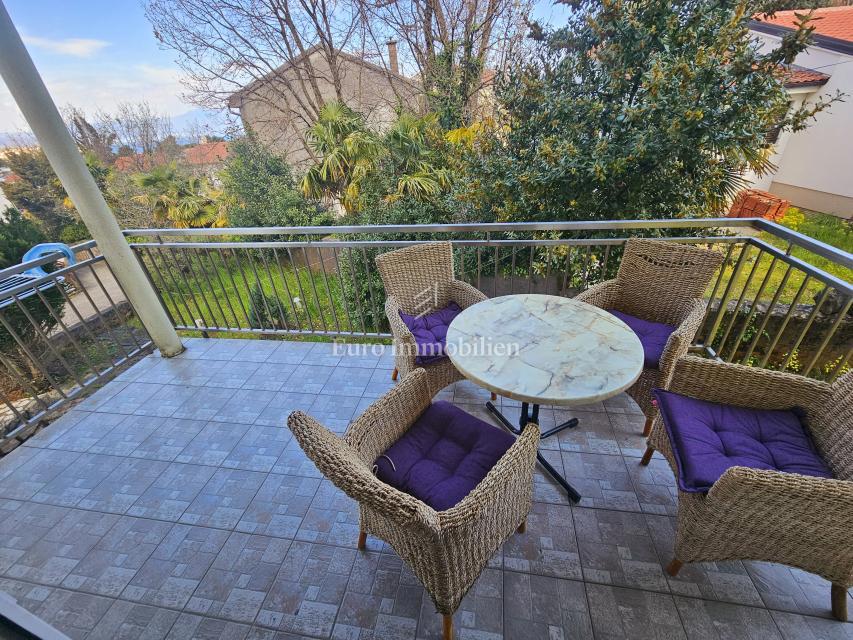 Appartamento vicino al mare, vista mare Malinska