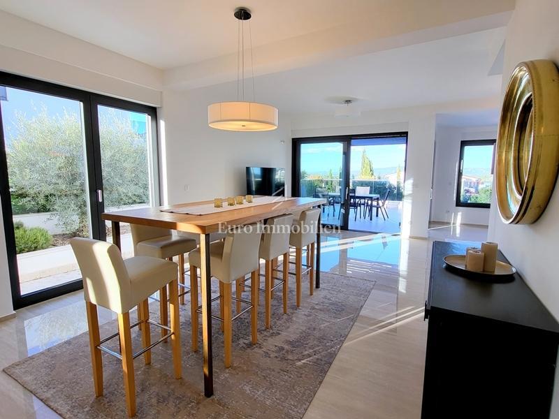 Murter - villa con piscina e vista mare