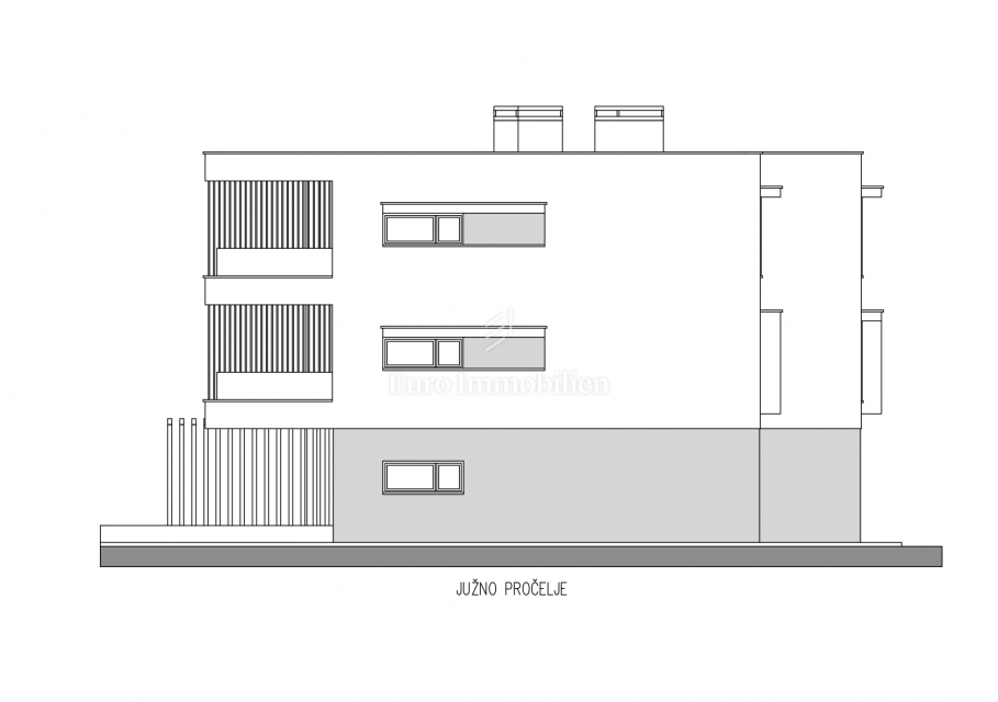 Peroj - appartamento con vista mare