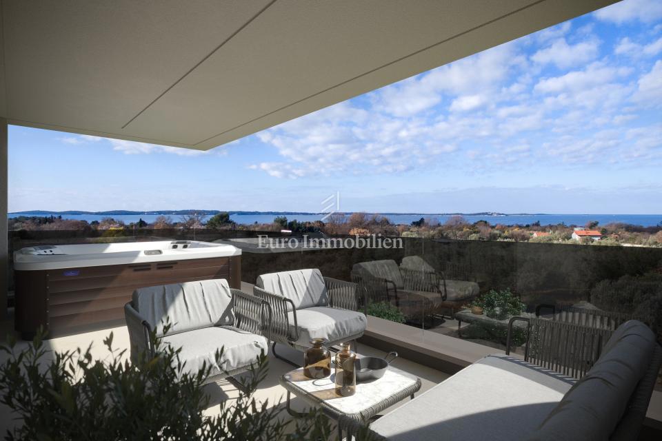 Peroj - appartamento con vista mare