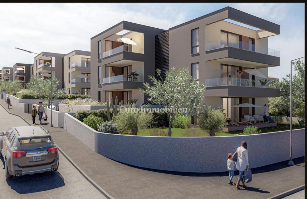 Novalja - appartamento in un nuovo edificio, 2° piano