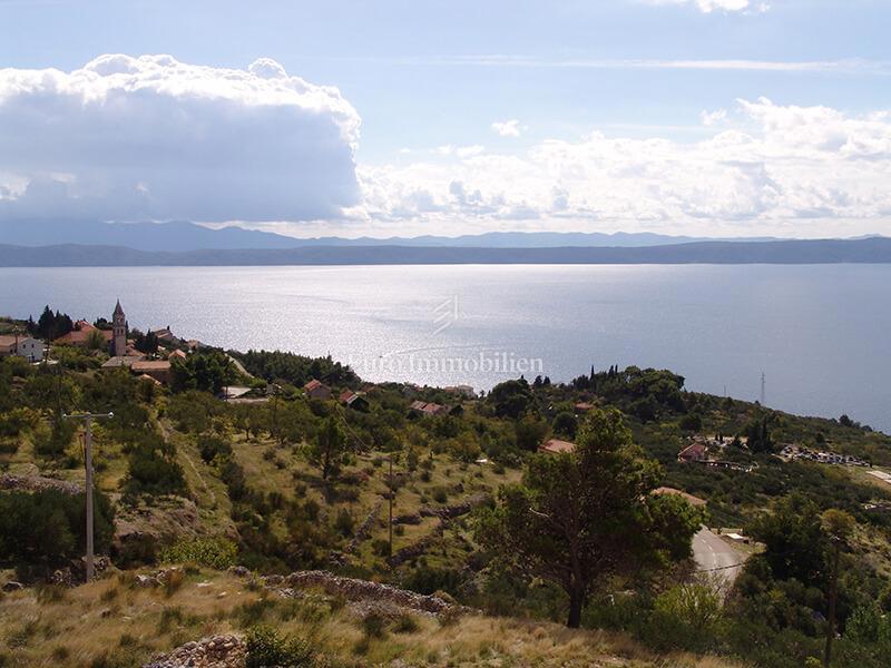 Podgora - terreno edificabile con vista panoramica