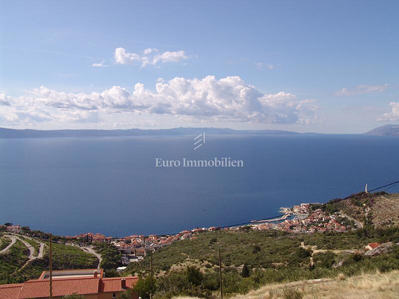 Podgora - terreno edificabile con vista panoramica