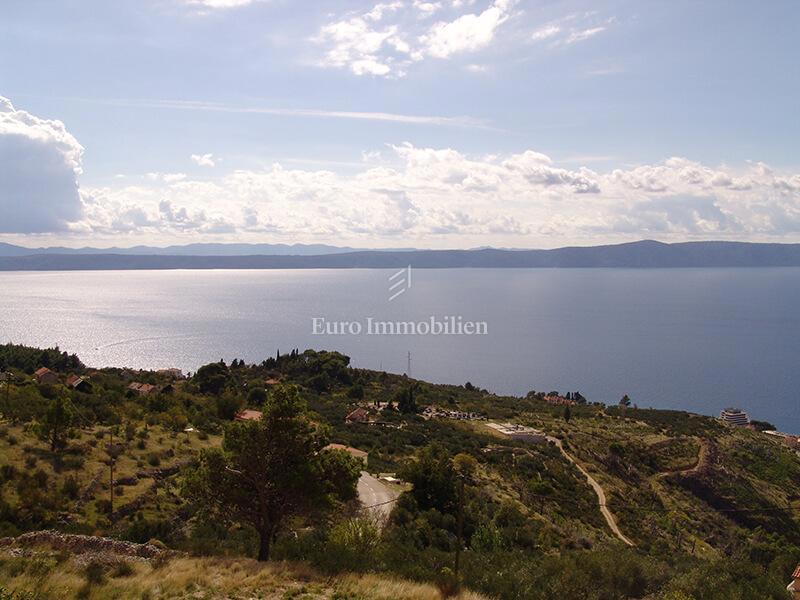 Podgora - terreno edificabile con vista panoramica