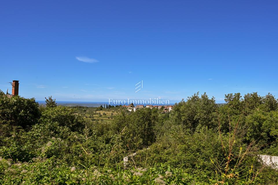 Istria, Buje, Casa con vista mare, da ristrutturare
