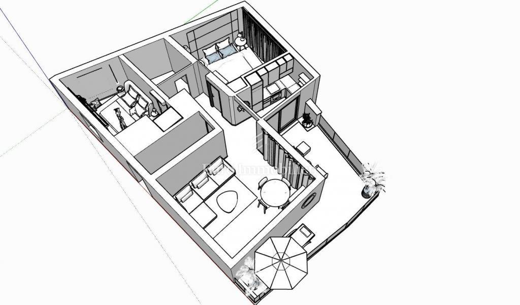 Crikvenica, Appartamento con Garage e Terrazza vicino al mare