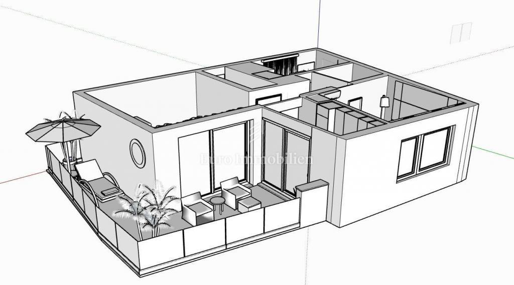 Crikvenica, Appartamento con Garage e Terrazza vicino al mare