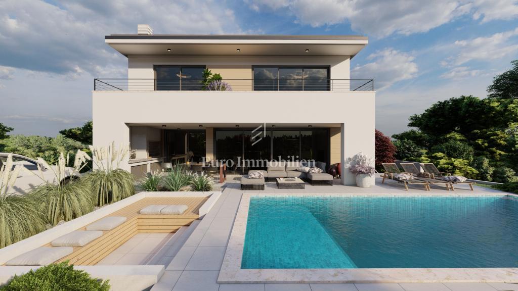 Terreno con permesso vicino a Malinska