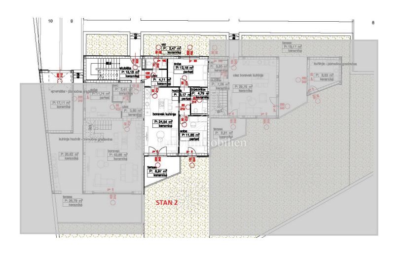 Povile – bilocale al piano terra nuova costruzione