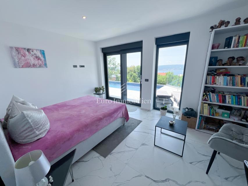 Crikvenica, lussuosa casa moderna con piscina