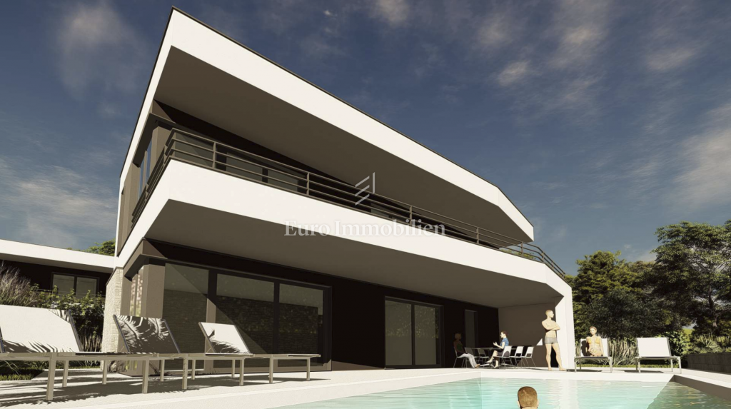 Terreno con vista mare e permesso di costruzione