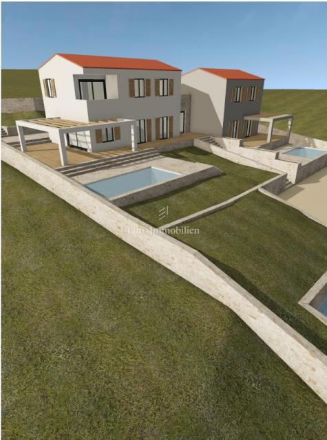 Isola di Lošinj - terreno edificabile con vista mare