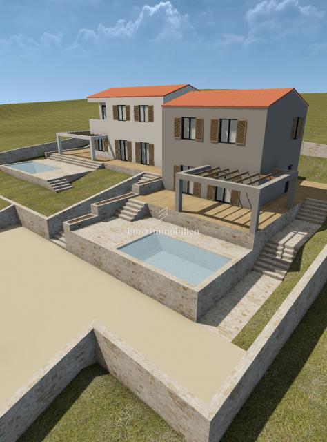 Isola di Lošinj - terreno edificabile con vista mare