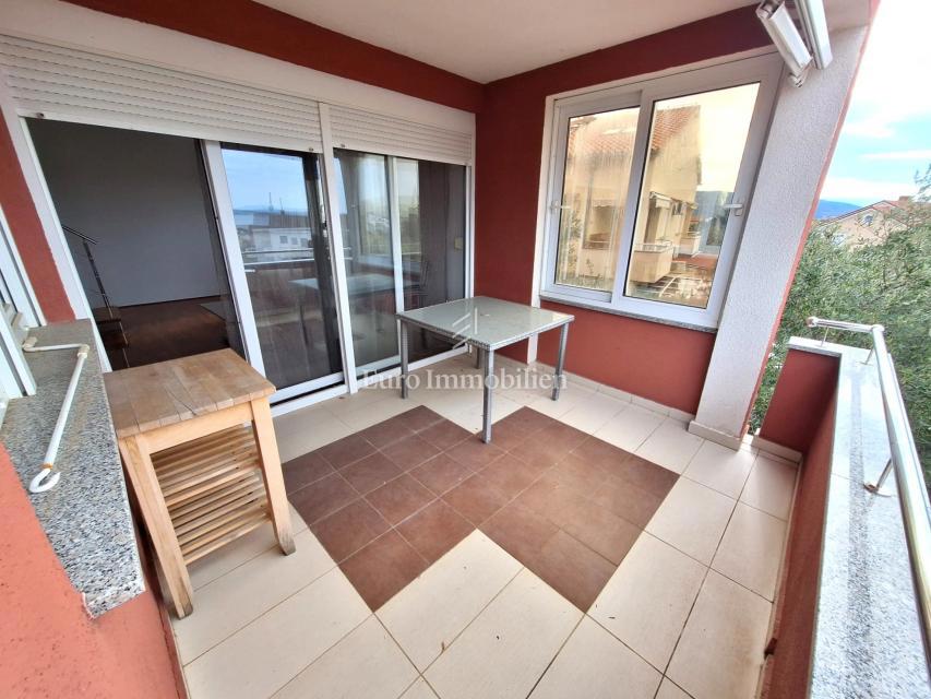 Città di Krk - appartamento con splendida vista sul mare