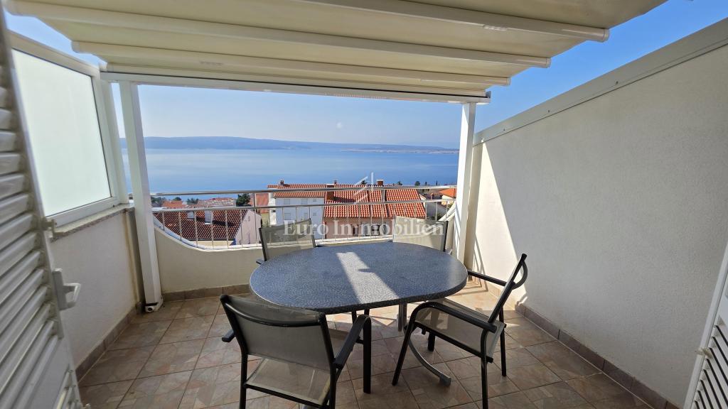 Dramalj - appartamento con vista panoramica sul mare
