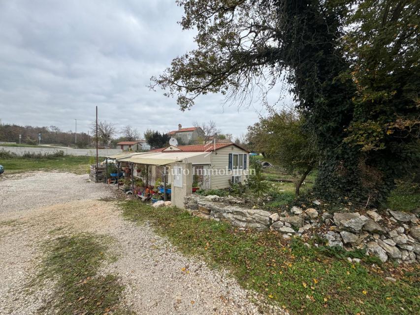 Labin - terreno edificabile con permesso di costruire