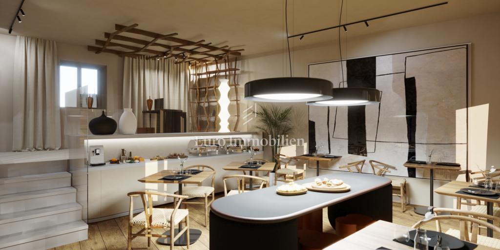 Albona - casa con progetto e permesso di costruzione per hotel