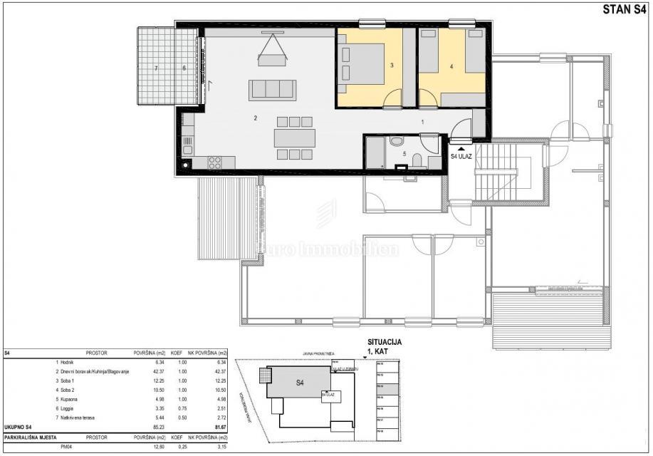 MANDRE prima fila mare appartamenti lusso vista mare S4