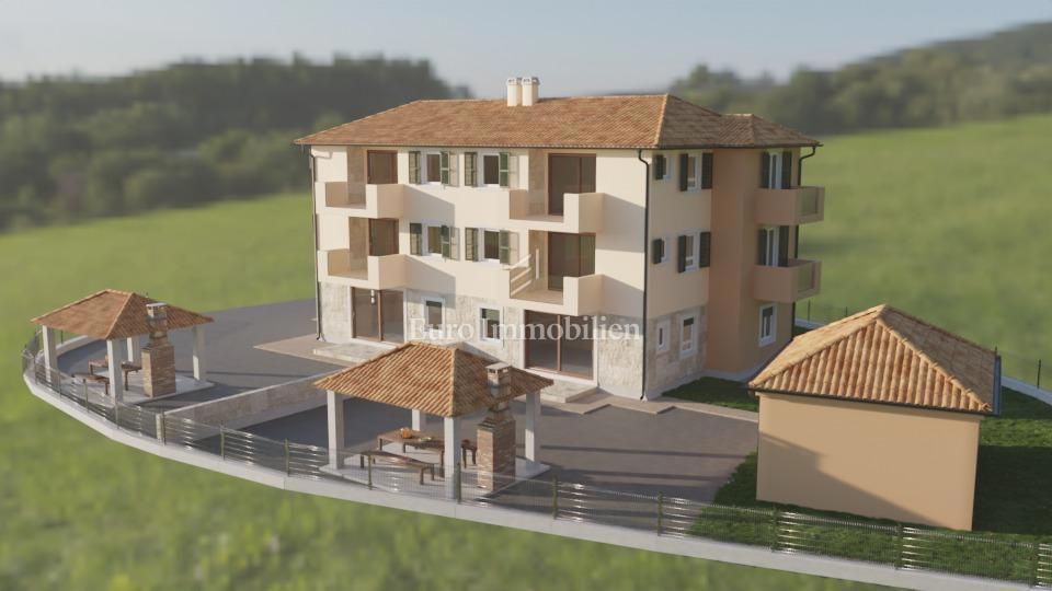 Apartment with two bedrooms in a new building 