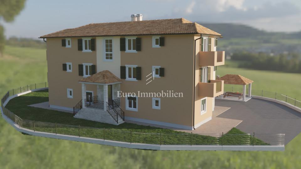 Apartment with two bedrooms in a new building 