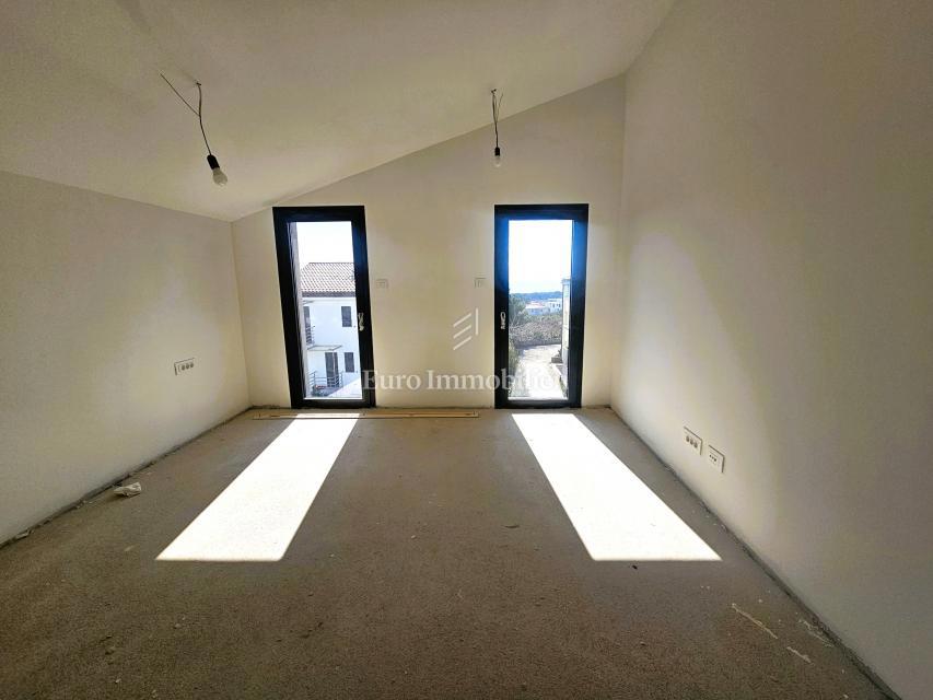 Duplex apartment with garden - under construction, city of Krk