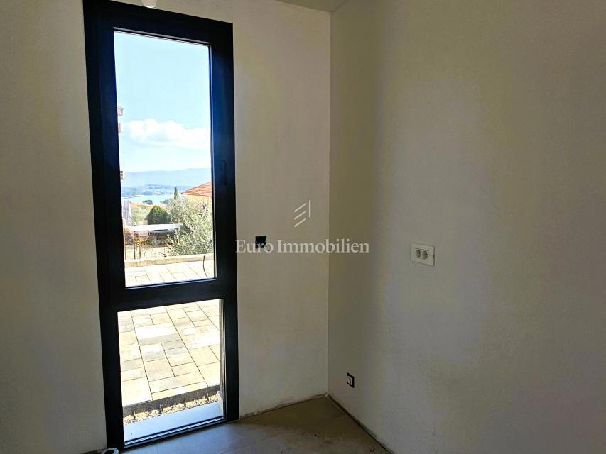 Duplex apartment with garden - under construction, city of Krk