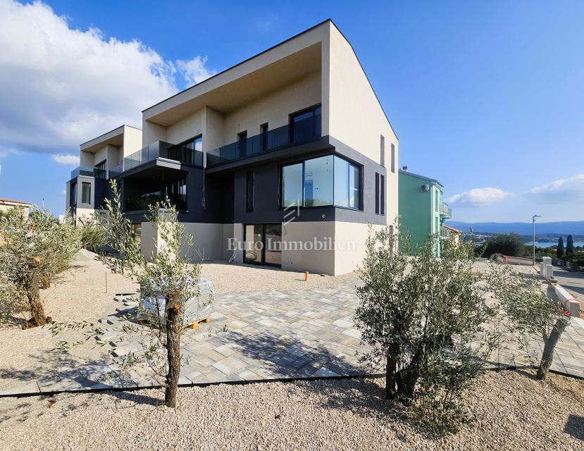 Duplex apartment with garden - under construction, city of Krk