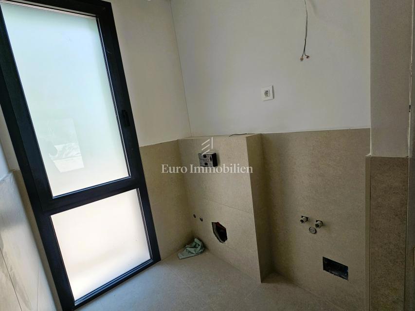 Duplex apartment with garden - under construction, city of Krk